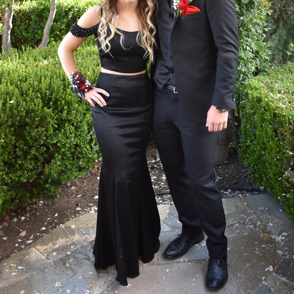 two-piece sherri hill dress!!